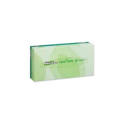 Soundview - MRC2930 - 100% Recycled Convenience Pack Facial Tissue, Septic Safe, 2-Ply, White, 100 Sheets/Box, 30 Boxes/Carton