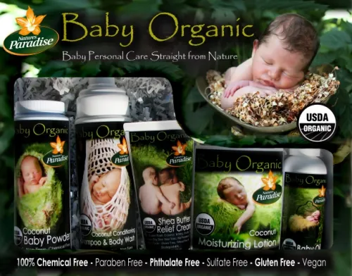 Natures Paradise - BB - Baby Organic Gift Set