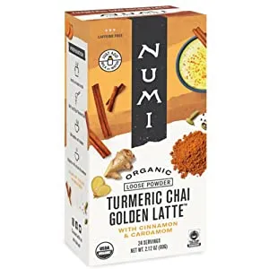 Numi Tea - 231310 - Loose Leaf Teas Turmeric Chai 24 serving box