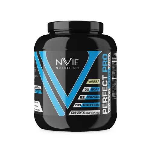 Nvie Nutrition - 013964772265 - Perfect Pro Protein 2lb Vanilla 2lb 26 Srv