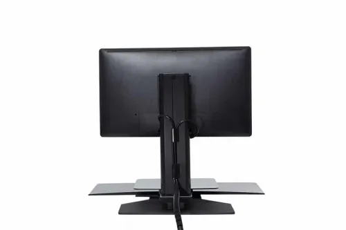 Perfect Posture - From: S2S001-BB To: S2S001-SW - PPE Single Monitor Sit2Stand Workstation