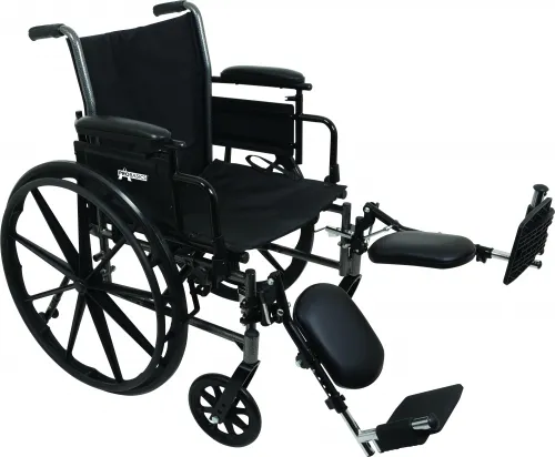 PMI - Professional Medical Imports - ProBasics - WC41616DS - ProBasics K4 High Strength Wheelchair, 16" x 16". 300 lb Weight Capacity