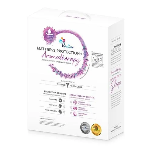 Pure Care - From: FTAATMP33 To: FTAATMP78 - Aromatherapy 5-sided Mattress Protector