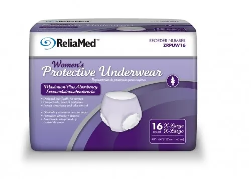 Reliamed - PUW16 - ReliaMed Super Underwear for Women