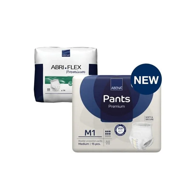 Abena - 1000021322 - Pants, Premium Adult Protective Underwear, Absorbency Level 1, Medium, 31" 43" REPLACES: RB41083