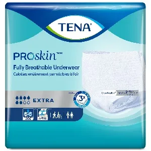 Essity - TENA ProSkin Extra Protective - 72425 -  Unisex Adult Absorbent Underwear  Pull On with Tear Away Seams X Large Disposable Moderate Absorbency