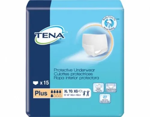 Sca Personal Care - 72465 - Adult Absorbent Underwear TENA&reg; Plus Pull On X Large Disposable Moderate Absorbency