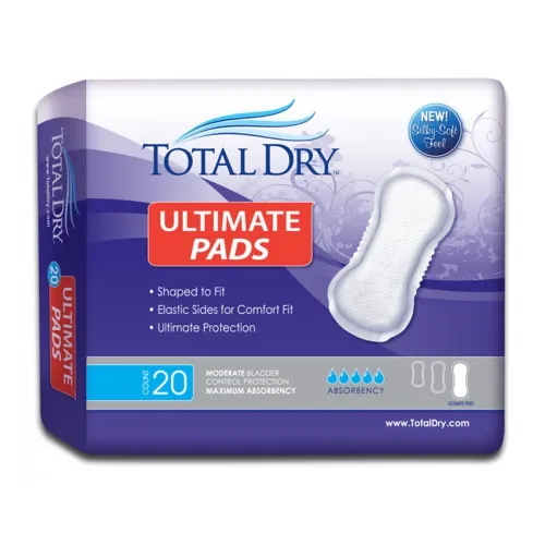 Secure Personal Care Products - TotalDry - SP115410 - Disposable Underpad TotalDry 30 X 36 Inch Fluff / Polymer Heavy Absorbency