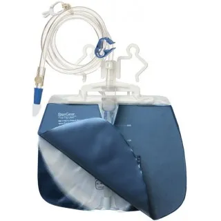 Sterigear - Fig Leaf - 10272 -  Urinary Leg Bag  NonReturn Valve Sterile 500 mL Vinyl