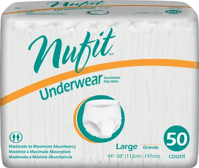 Nu-Fit - NU-512 - Nu-Fit Medium Protective Underwear