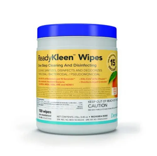 Supreme Medical - 35302 - Readykleen Wipes 6 X8  Surface Disinfecting