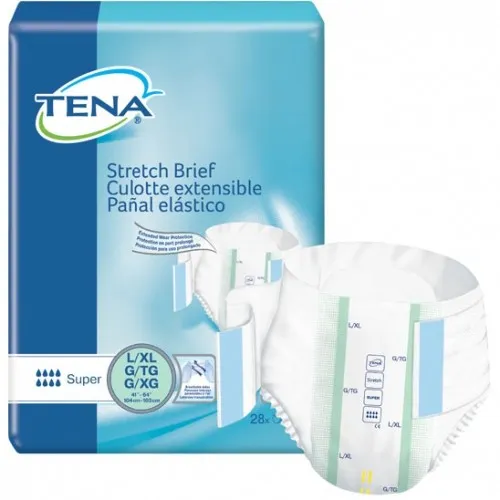 Essity - From: 67351 To: 67903 -  TENA ProSkin Super Unisex Adult Incontinence Brief TENA ProSkin Super Large Disposable Heavy Absorbency