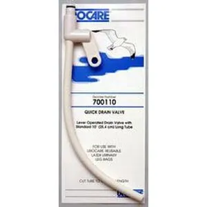 Urocare - From: 700118 To: 700172 - Products Quick Drain Valve, Medium 18" Tube
